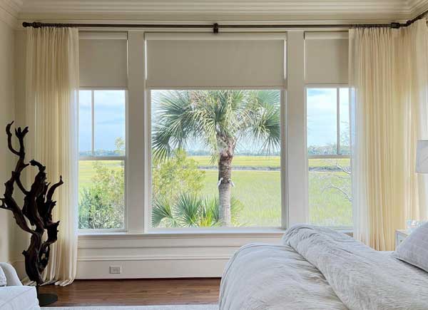 Roller Window Shades, Windsor home